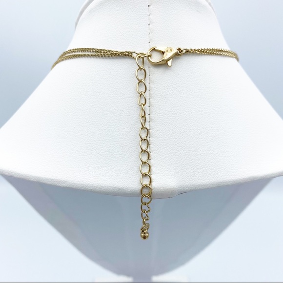 Apt. 9 Gold Tone Tube & Spikes Boho Chic Necklace - Picture 4 of 13